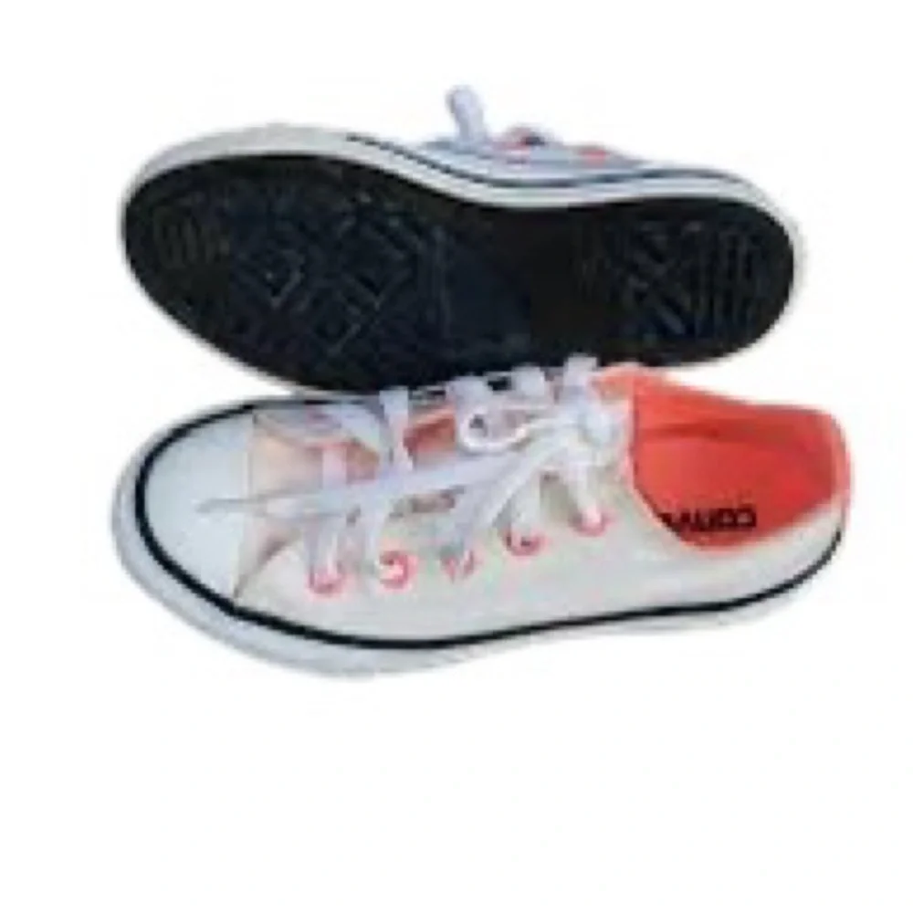 Converse Chuck Taylor Little Kids All Star OX Hyper Orange Kicks Size 13